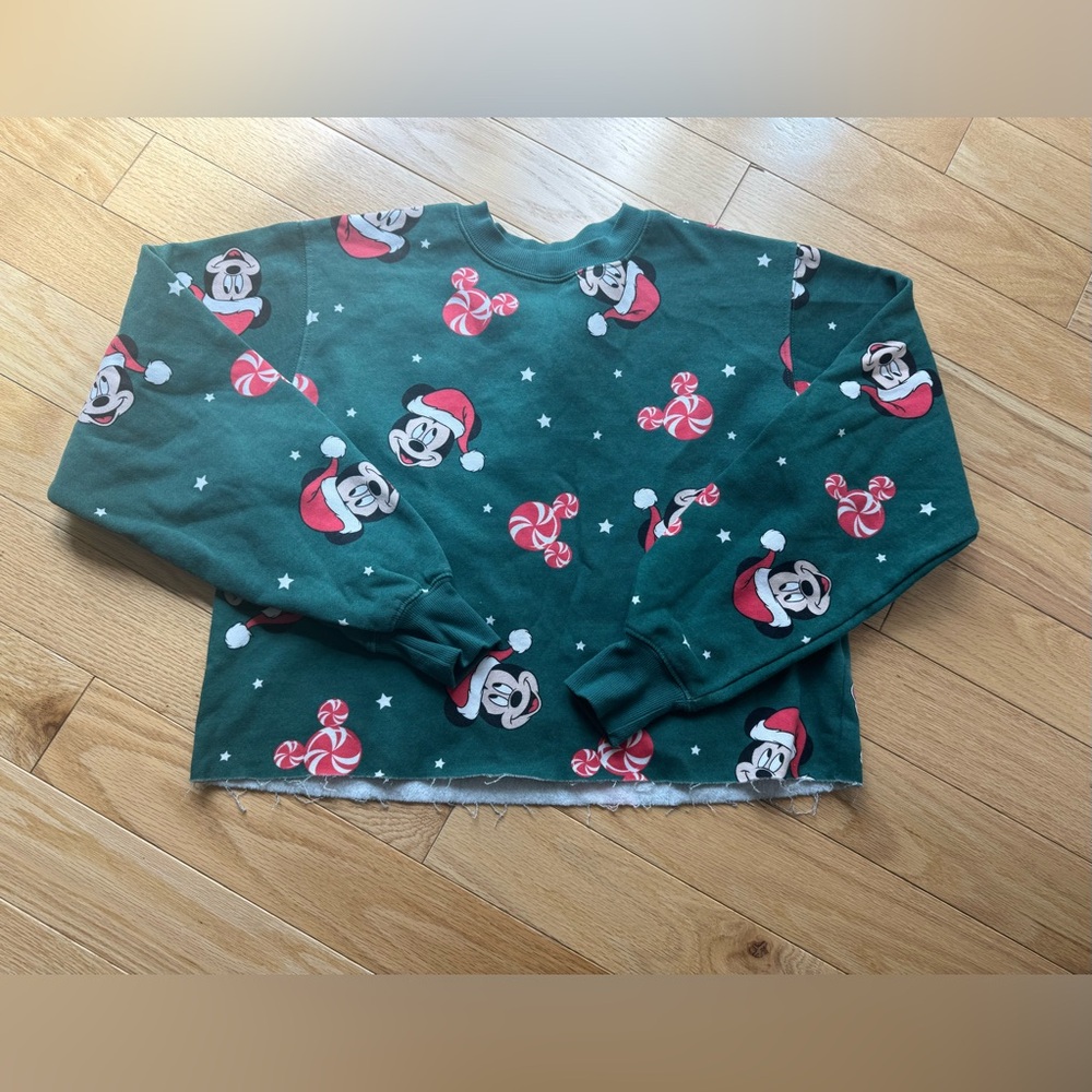 Disney Christmas Mickey Mouse Sweatshirt
